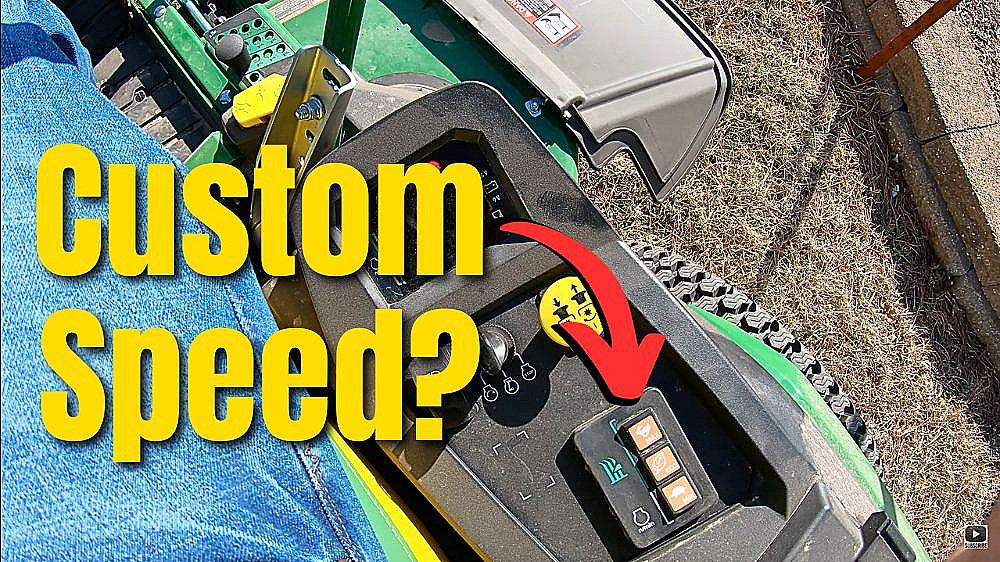 How to Customize the Speed on a John Deere Z545R Zero-Turn | Blog